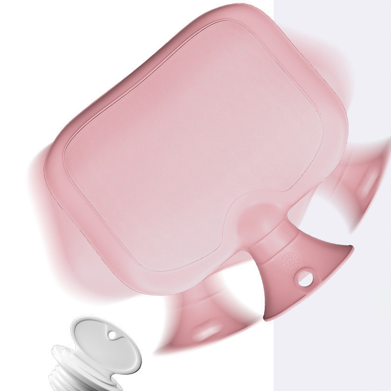 Hot Water Bottle For Pain Relief Hot Water Bag For Back Pain Heating Pad Sore Muscles Cramps Cramps Hot Compress 2 Liter