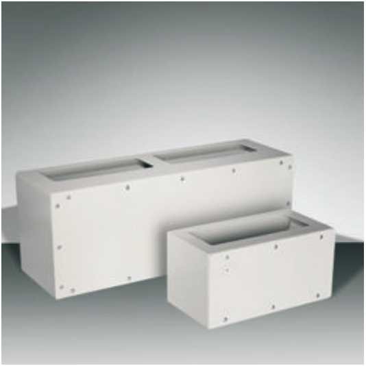 Sheet Steel Electrical Distribution Enclosure Box Double Door Wall Mount IP55 IK 10