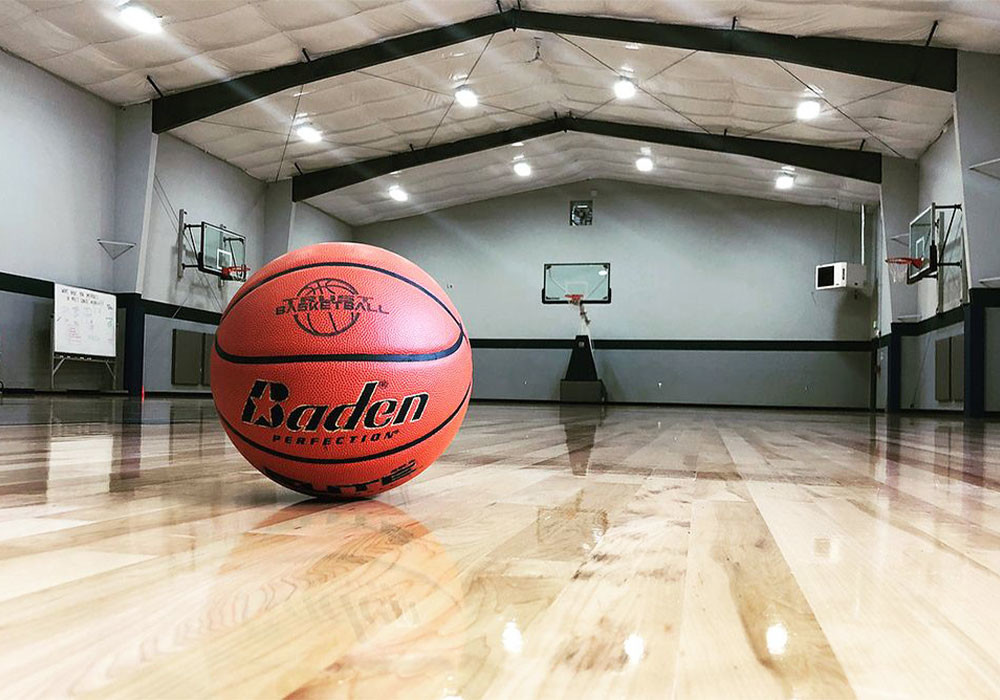 Q355 Steel Prefabricated Sports Building Basketball Hall Badminton Court