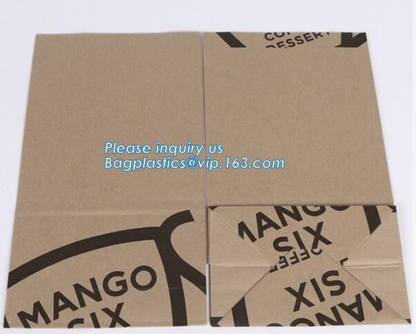 shopper carrier, pac Design Eco-friendly Plastic Bakery Bags Clear Wedding Cake Pastry Cupcake Slice Bread Packaging Bag