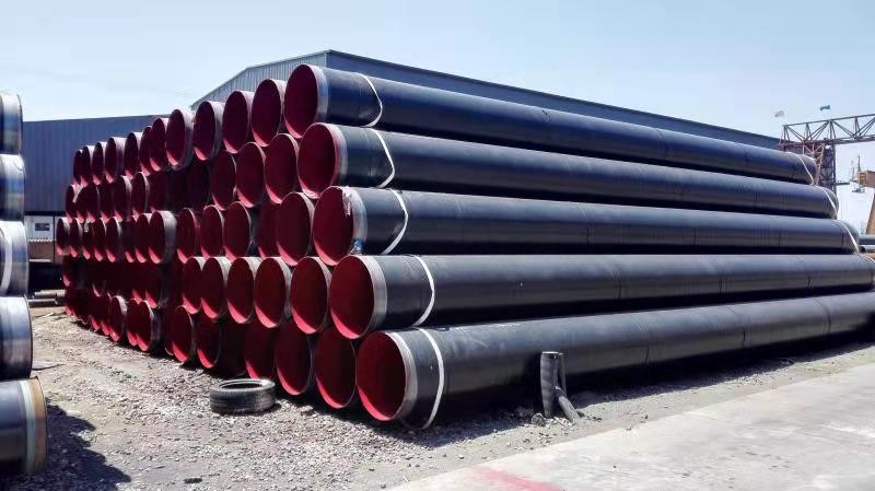 High Extensibility Large Caliber Plastic Coated Q235 Steel Pipe