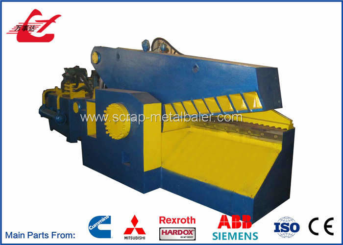400 Ton Heavy Duty Scrap Metal Cutting Machine , Alligator Style Scrap Processing Machines