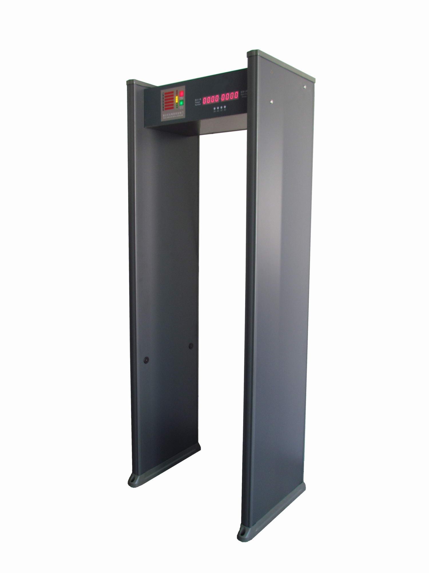 Walk through metal detector door,door frame metal detector JLS-100(6 Detection Zones)