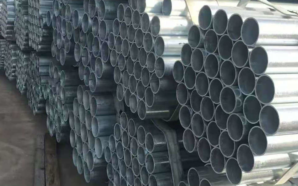 SS400 DN40 0.4mm Thickness Welded Steel Tube Galvanized Steel Pipe DN50