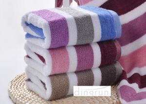 Buy cheap Super Hygroscopicity / Stripe Design Terry Compact Sport Towel For Gym 35 * 75cm product