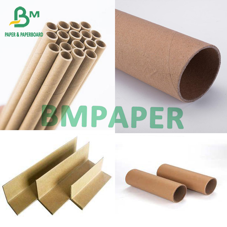 Kraft Paper Slitted Rolls For Making Cores 360g 420g 500g Core Paper Materials