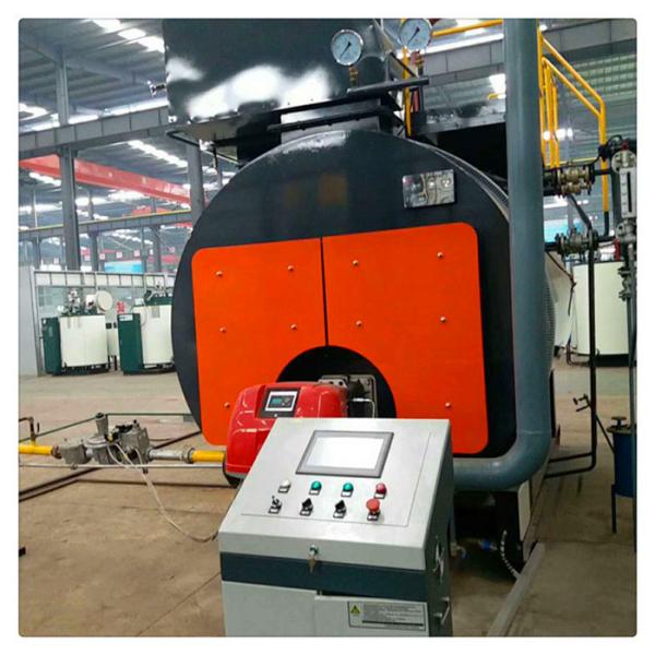 2t/h 150hp low Cost Wns Horizontal Oil Gas Fuel Condensing steam boiler for milk pasteurization
