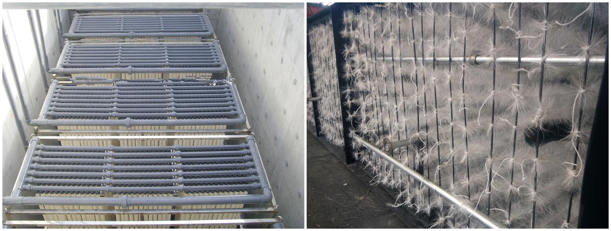 MBR Module for Wastewater Disposal 24 Hours Automatic Running Operation 400cm*200cm*200cm