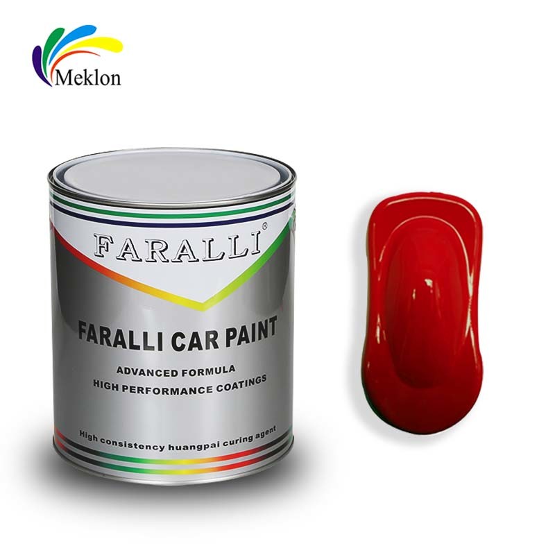 SGS Harmless Red Pearl Automotive Paint , Weatherproof Pearlescent Car Spray Paint