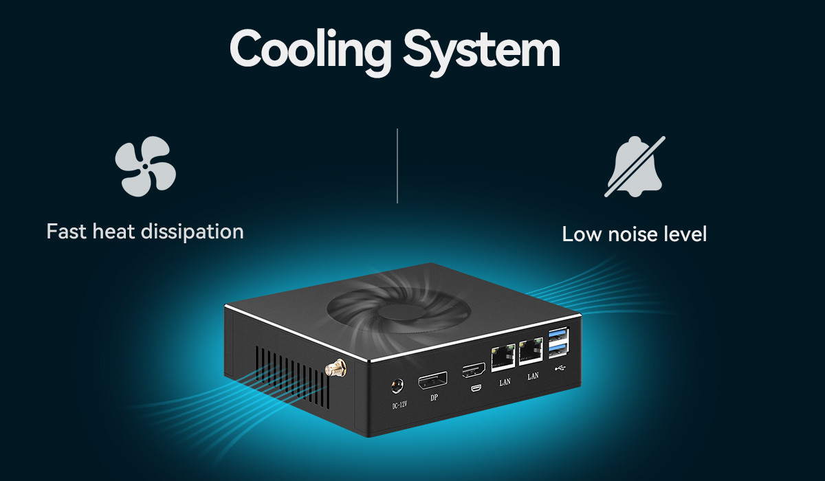 Dual LAN Office Desktop Mini Computer With DP And HDMI Intel Core Series Prosessor