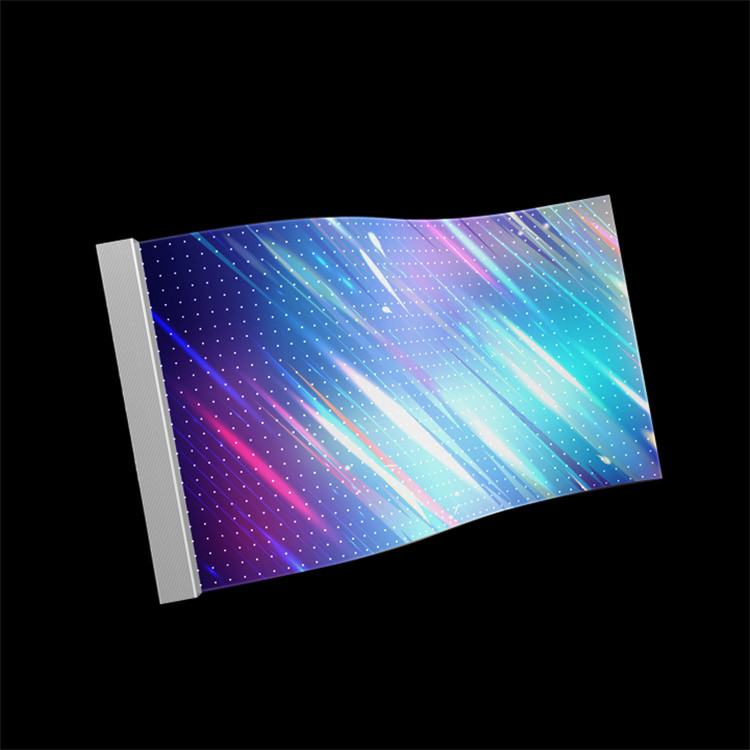 600W/m2 LED Transparent Screen Colorful Animation Full Color LED Lighting for Indoor Decoration