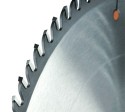 TCT saw blades (solid woods, timber product coated with plastics, paper and veneered timber product and laminated wood)