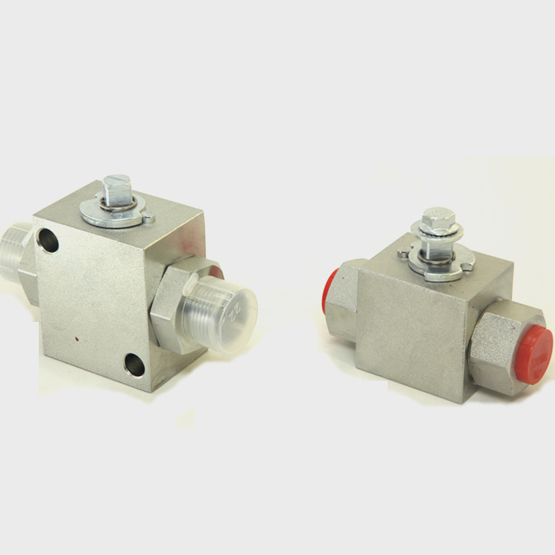 315 Bar High Pressure Hydraulic Ball Valve Two Way Two Position Straight Type