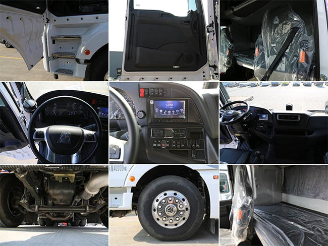 SITRAK Howo 6x4 Tractor Truck C7H Tractor Head Truck 50000KG