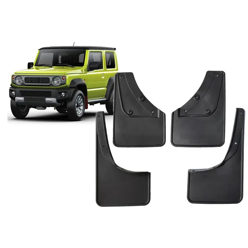 Front Rear Mud Flaps Splash Guard Mudguard for Suzuki Jimny 2019 2021 Easy to Install