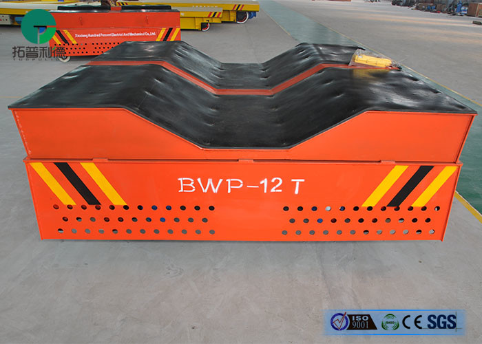 Customized Heavy Duty Steel Factory Battery Propelled Automatic Transfer Cart For Coils Handling