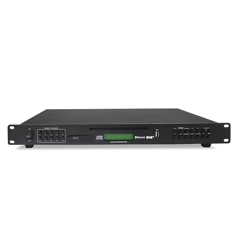 Home Audio Player System Wireless Bluetooth 19 Inch 1U Rack mount CD Media Player