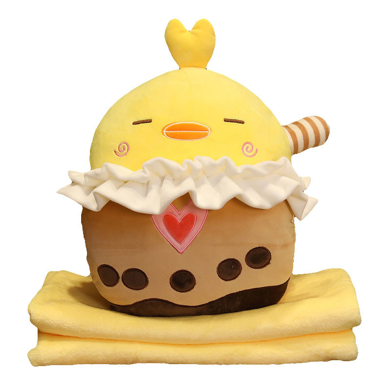 Hand Warmer PP Cotton Stuffed Animal Blanket 50x70cm