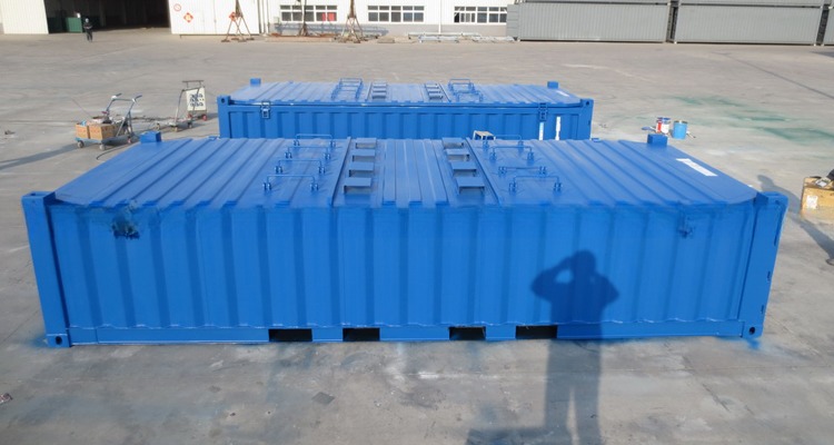 High Capacity 20ft Open Top Half Height Shipping Container with Hard Opening and Wood or Steel Flooring Capacity 14.5CBM