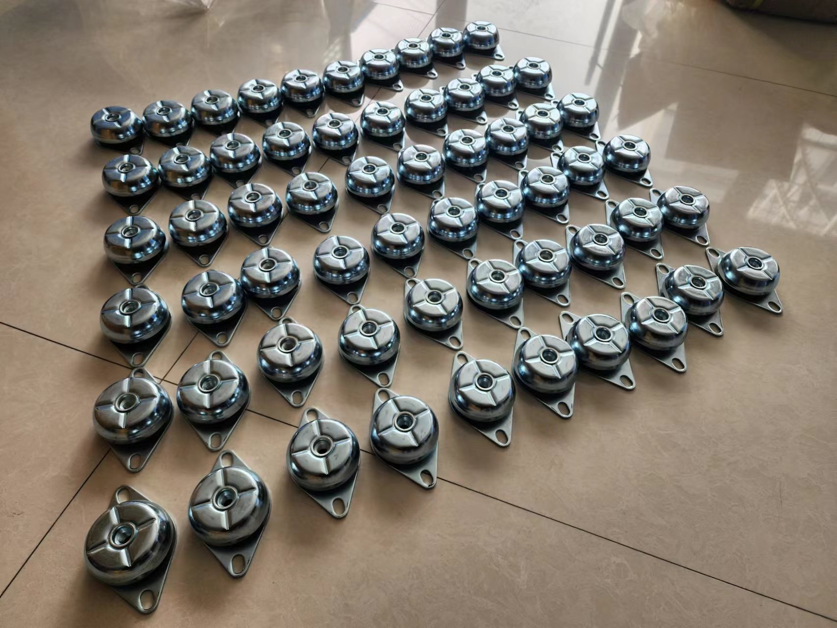 Noise Reduction Rubber Shock Mounts For High Temperature Industrial