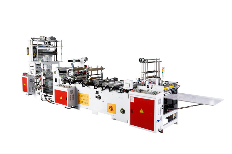 Gusset Bag Polythene Sheet Making Machine Plastic Film 12 kw