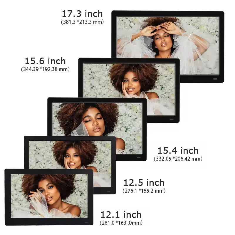 10.1inch Lightweight Digital Photo Frame with NFT Transparent Display and USB2.0 Port