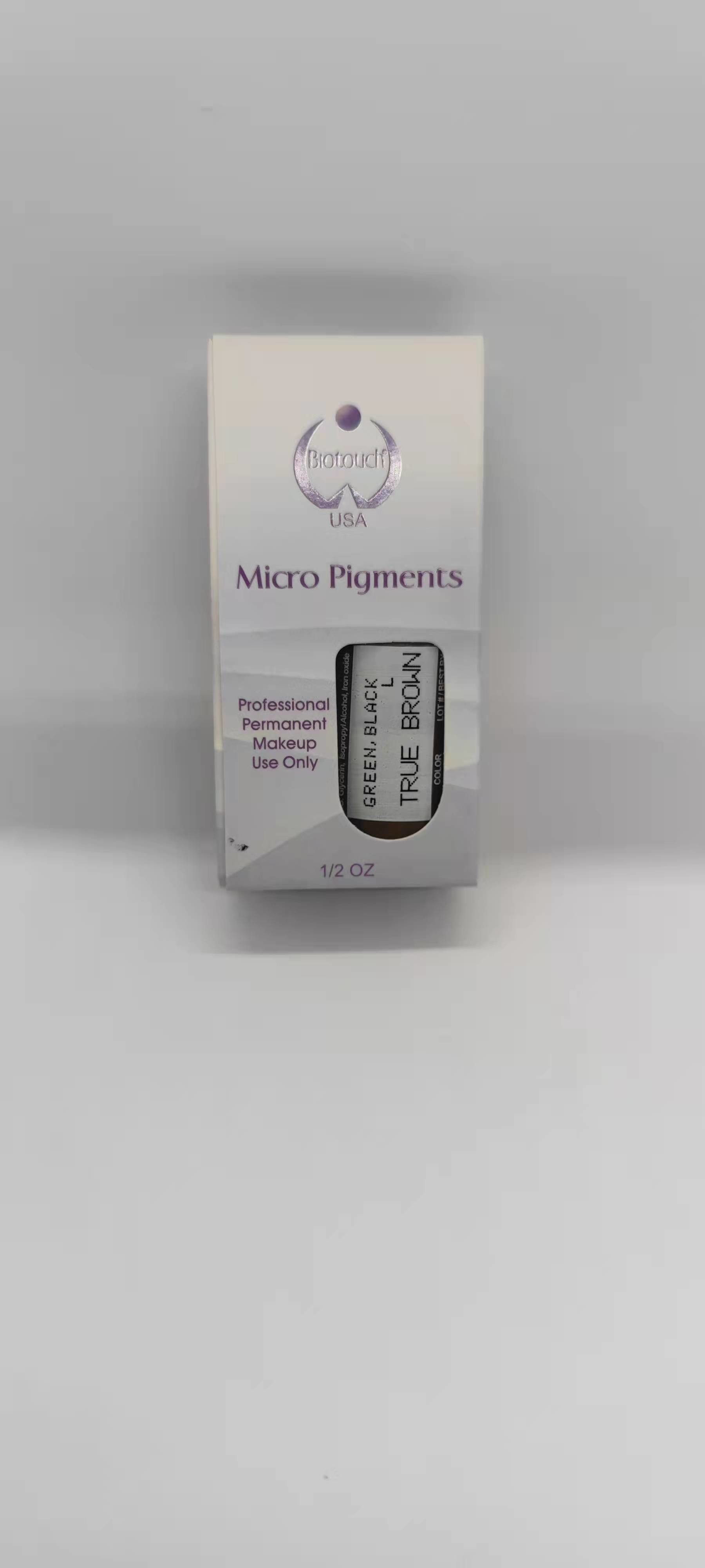 Biotouch Micro Pigment True Brown Pigment Color Permanent Makeup Microblading Supplies Eyebrow Shading MicrGel polishgmentation