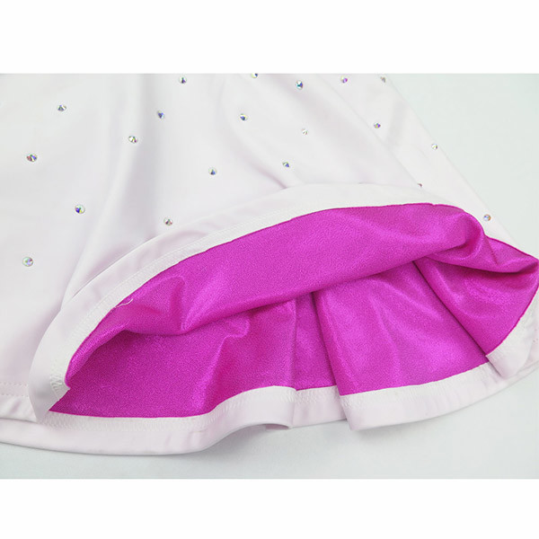Premium Pink Sparkle Cheer Dance Clothes For Women Custom Cheerleading Uniforms