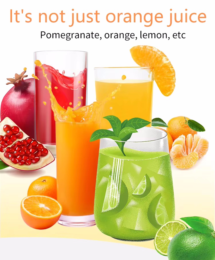 Fresh Orange Juice Machine No Need to Peel Oranges 22-25 Oranges per Minute Free Accessories Included