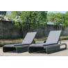 Buy cheap Hot Selling Grey Beach Wicker Daybed Outdoor Rattan Daybed Lounge Furniture from wholesalers