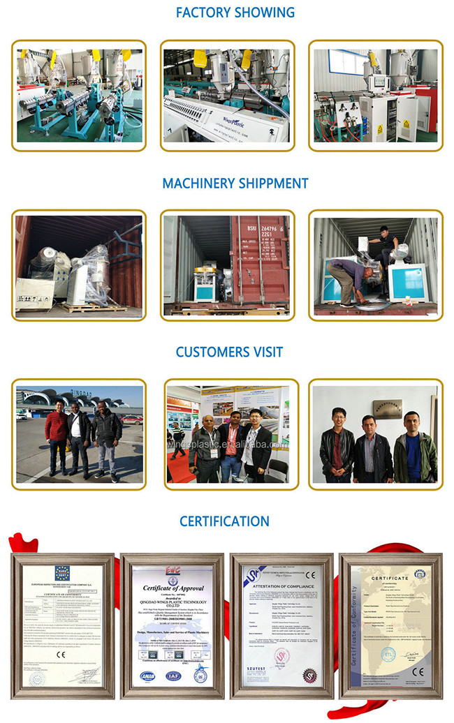 Automation EVA Spiral Wrapping Pipe Vacuum Cleaner Hose Making Machine
