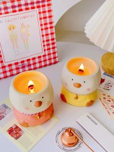 Buy cheap Aromatic Ceramic Candle Holder Elegant Ceramic Candle Jar Decorative product