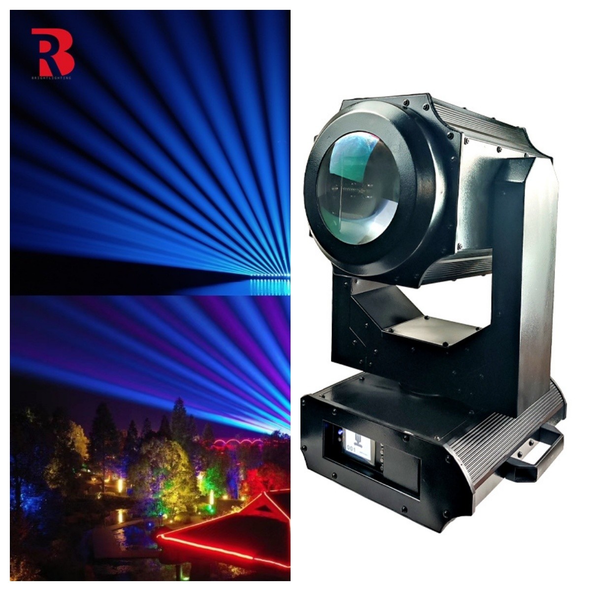 Waterproof Design And DMX Control For Outdoor Moving Head Stage Light