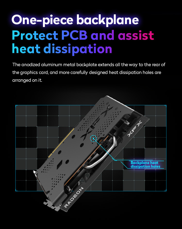 RX6500xt 4gb GPU Graphics Card GDDR6 AMD Gaming PC Video Card