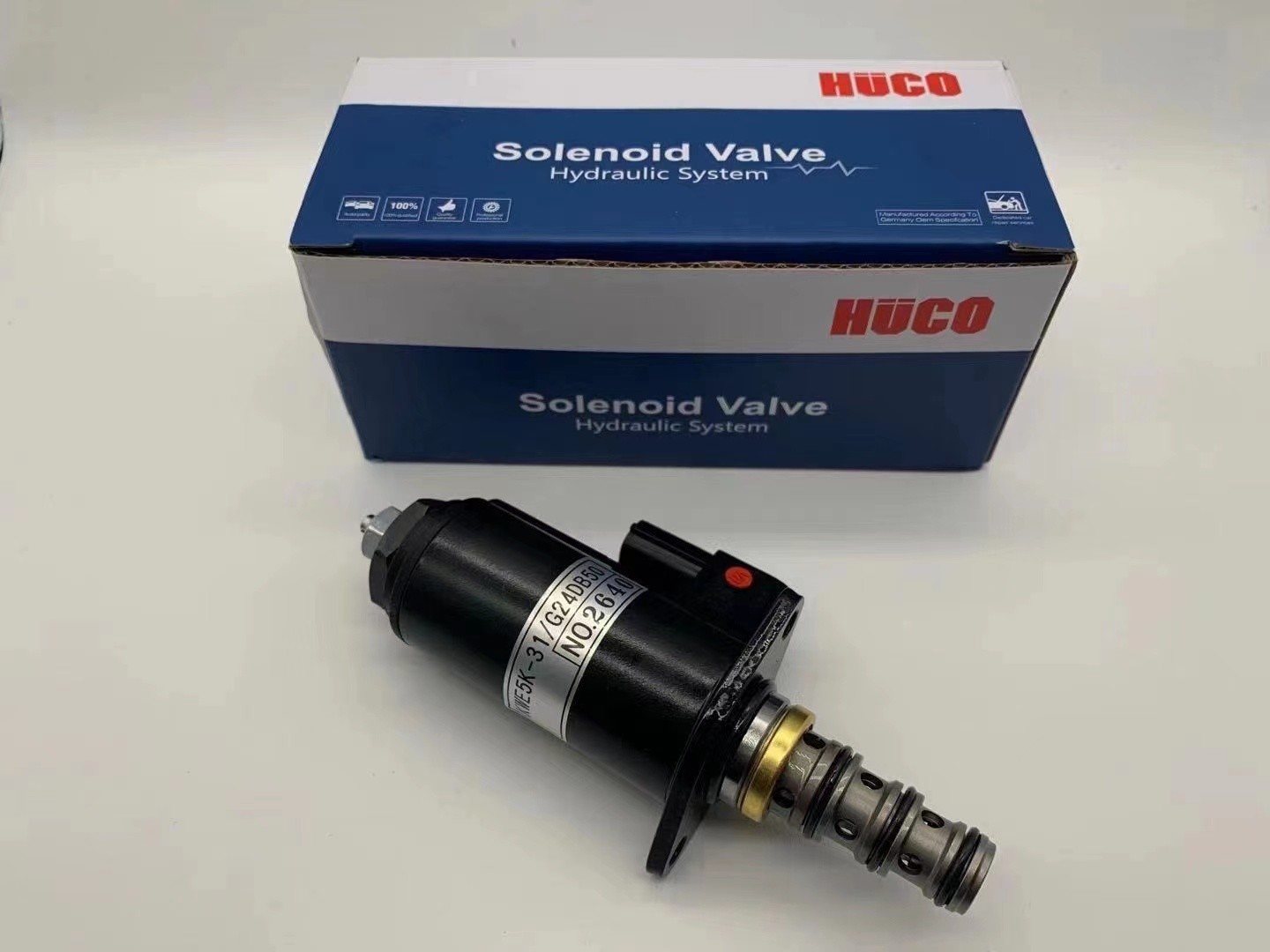 Solenoid Valve For KDRDE5KR-31 40C50-217 Excavator Spare Parts