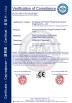 Shanghai M.Touch Road Mechanical Equipment Co.,Ltd Certifications