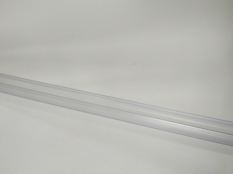 Sliding Glass Shower Door Seal with 180 Degree Transparent PVC and Long Lift Function