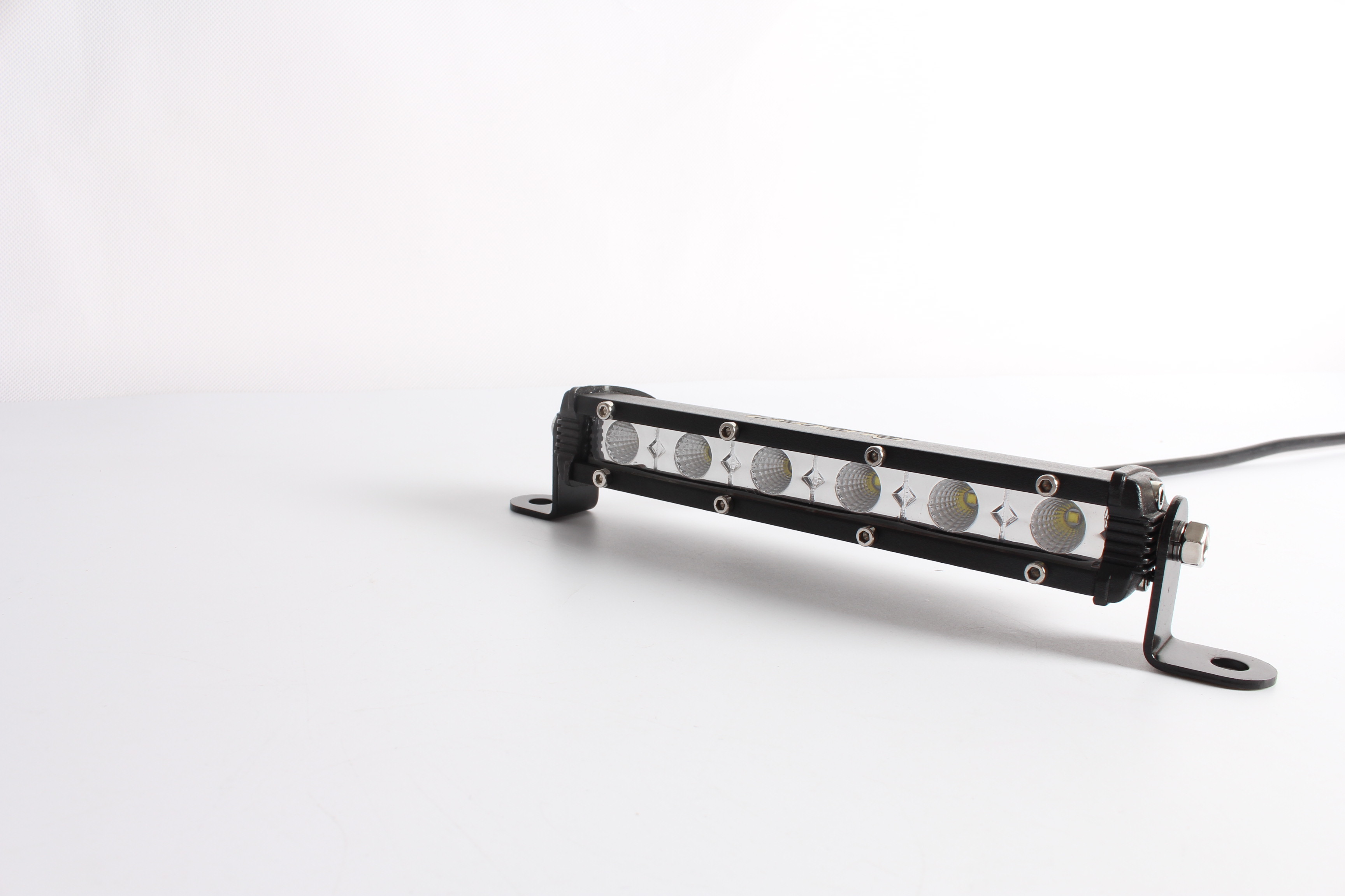 7" High Quanlity Super Slim Led Work Light Bar Mini Single Row 3watt Cree Light bar
