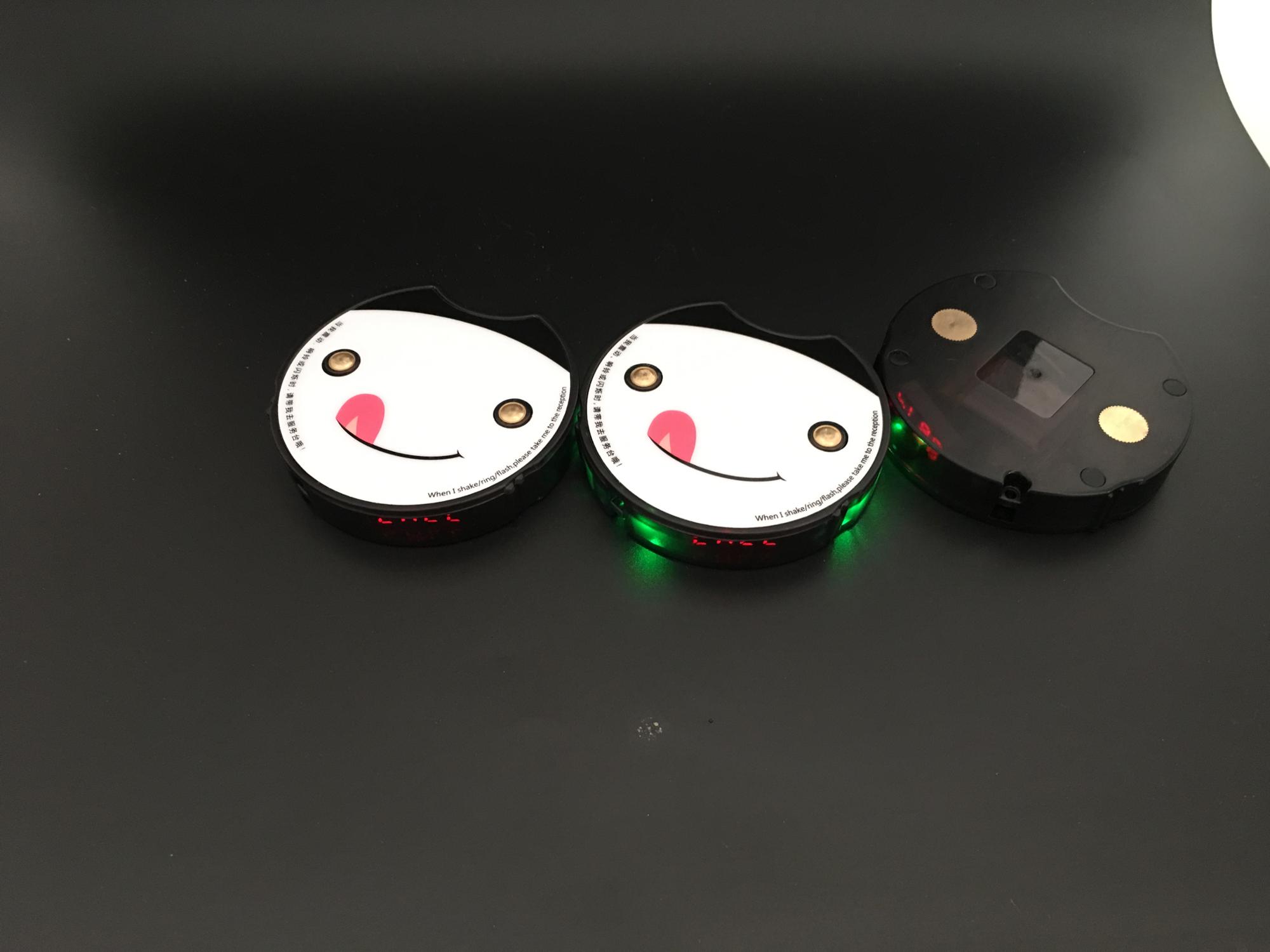 New arrival high quality battery protect tech wireless coaster pager system 1 keypad with 25 pagers