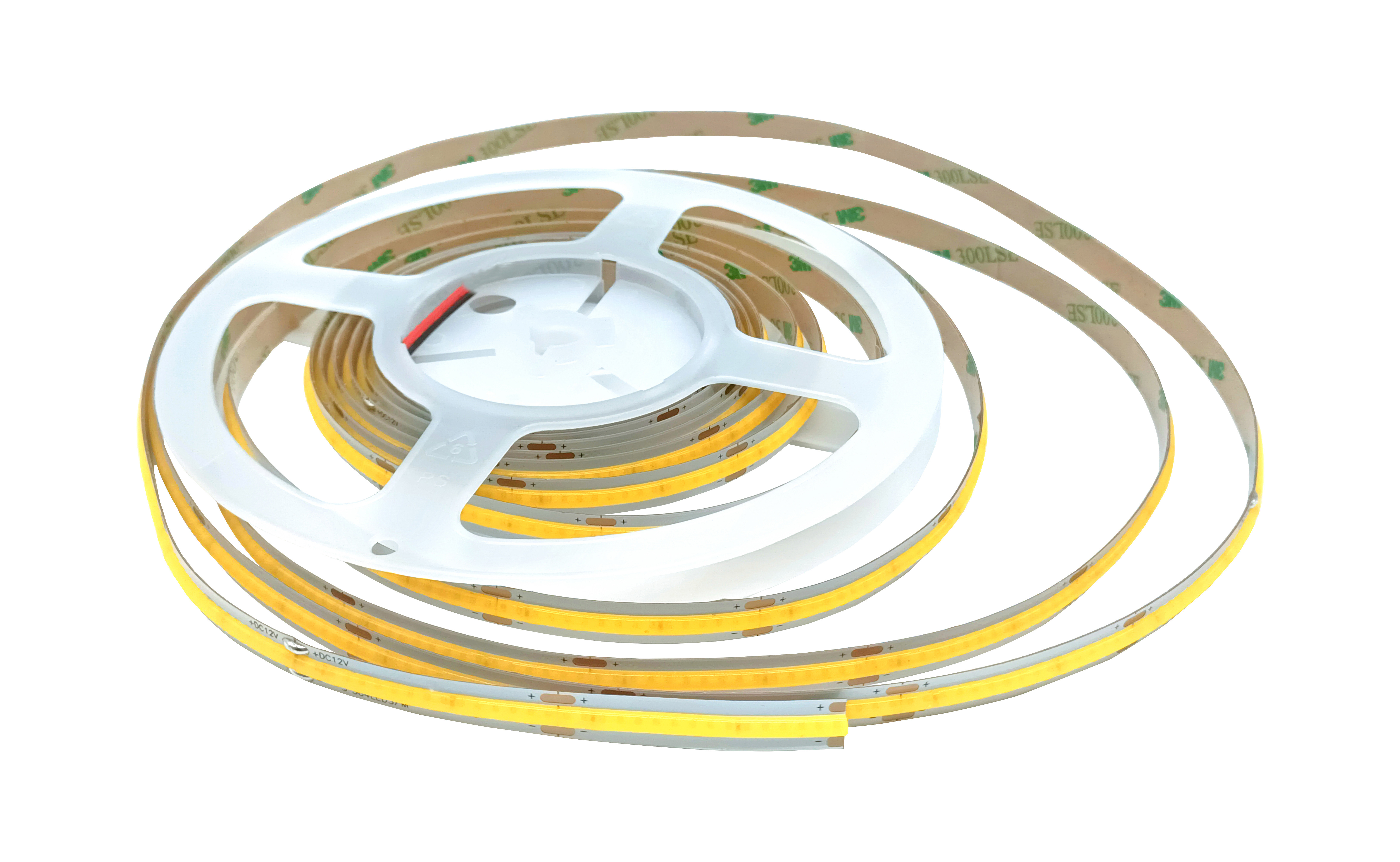 Dimmable Cob Light Strip Low Voltage Ultra Narrow Flexible Linear Light