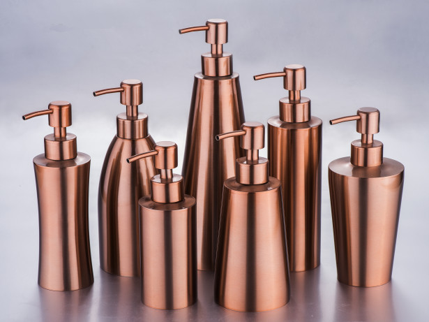 Cosmetic Recycled Refillable Aluminum Shampoo Bottle 50ml-1000ml