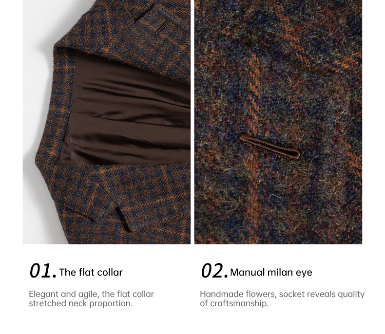 2022 Autumn and Winter Men's Casual Suit Jacket in Pure Wool Imported from Australia