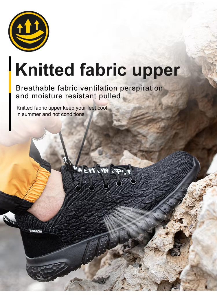 Lightweight SBP Safety Shoes Comfortable Fashion Sport Shoes Grey