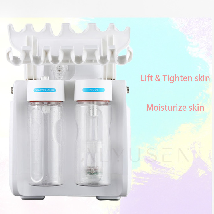 Water Facial Hydra Beauty Machine Spa Cleaning Oxygen Skin Tightening 6 In 1