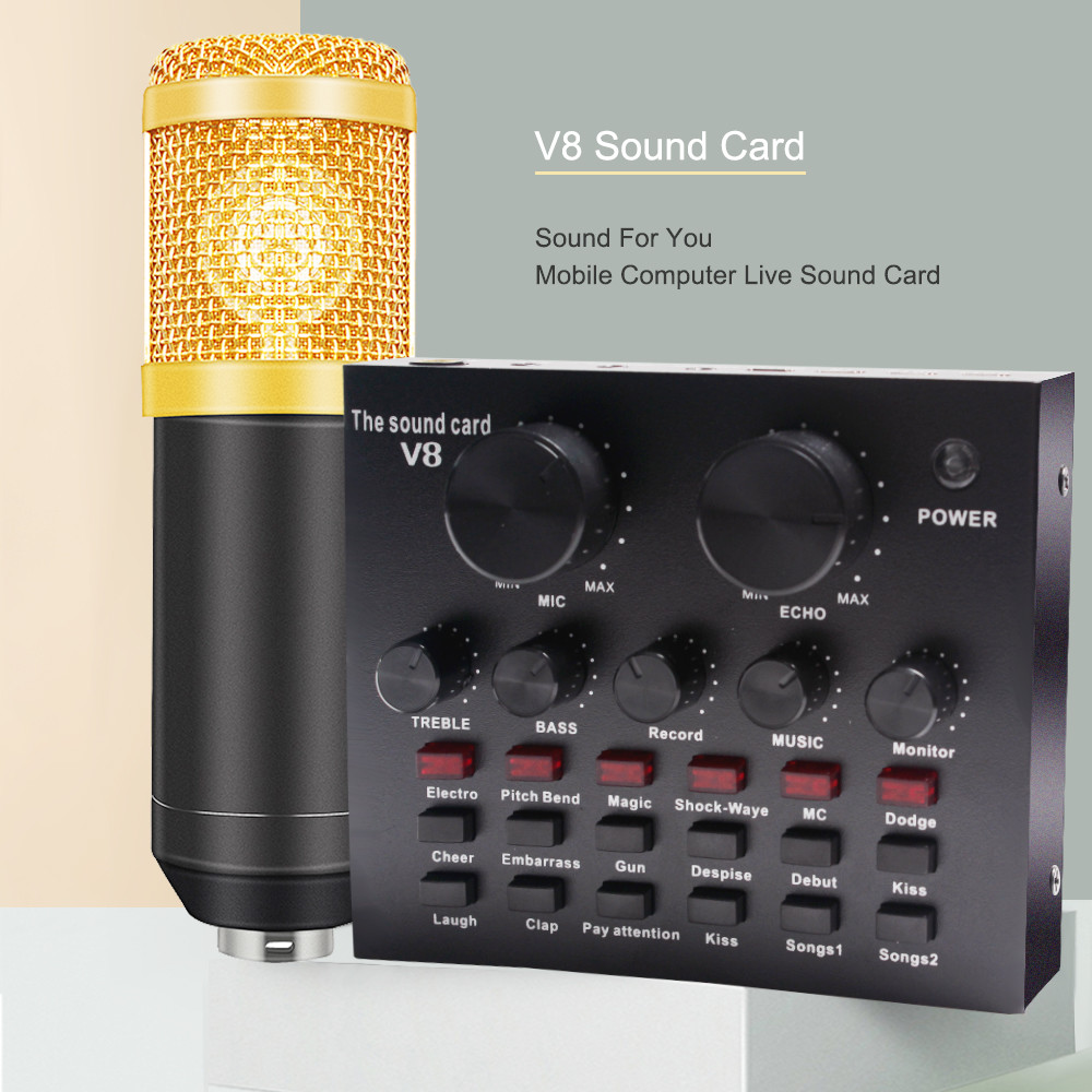 Karaoke Computer Phone 20khz Bm 800 Audio Technica Sound Card