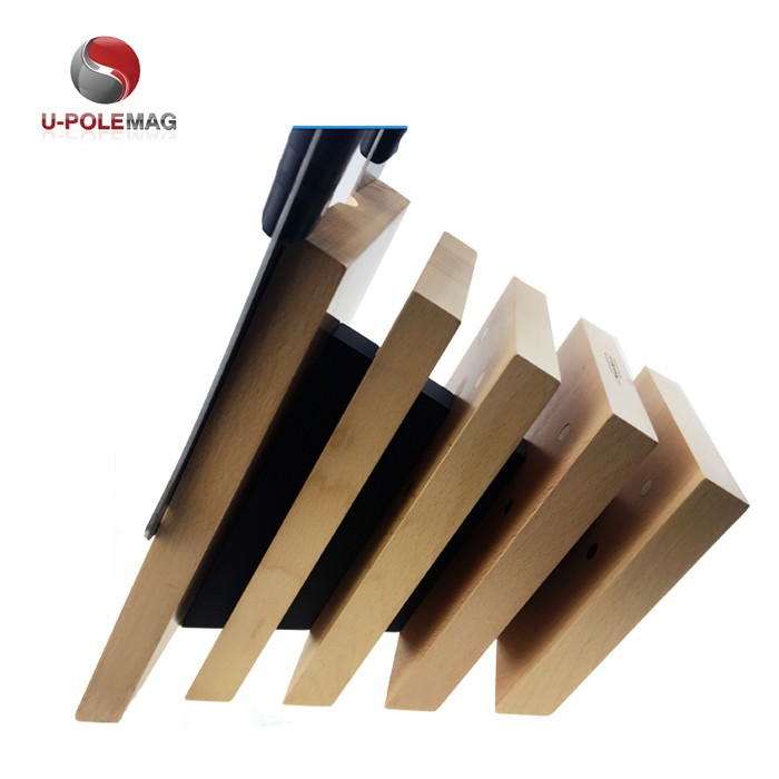 18'' Size Permanent Neodymium Magnet Bar for Wood Magnet Knife Holder U-POLEMAG