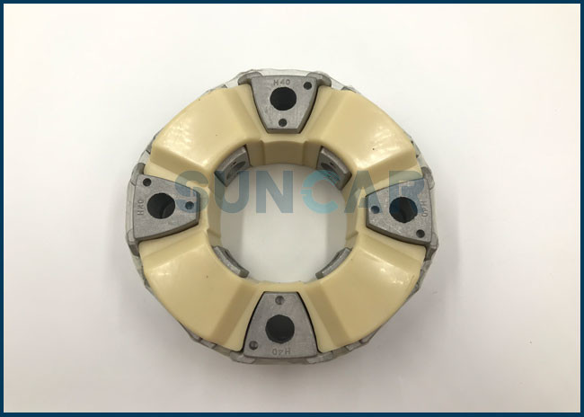40H Coupling Assy Metal With Rubber fits EX120-3 EX120-5 EX200-2 EX200-3 EX220-2 SH240A5