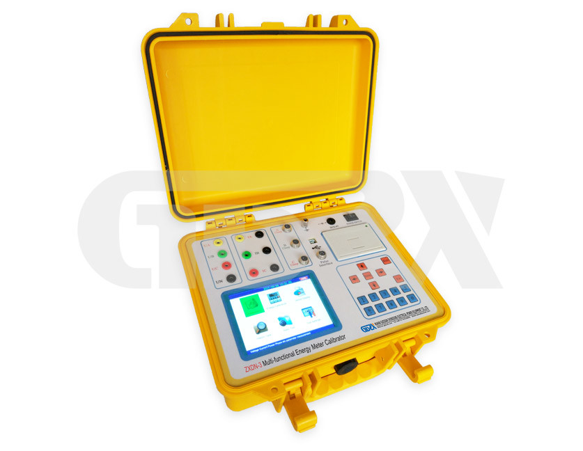Multi-Functional Three-Phase Energy Meter Field Calibrator For Power factor measurement