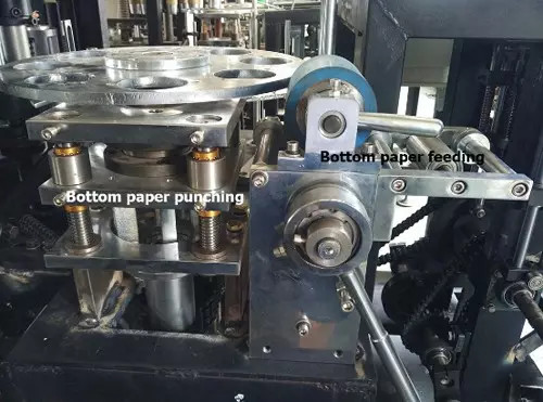 One Year Warranty Free Spare Parts Disposable Paper Cup Making Machines
