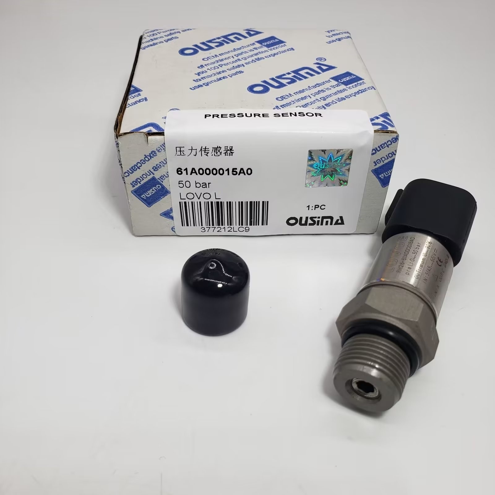 Pressure Sensor Transmitter Switch 61B000016A0 0-50 bar For Excavator LOVOL